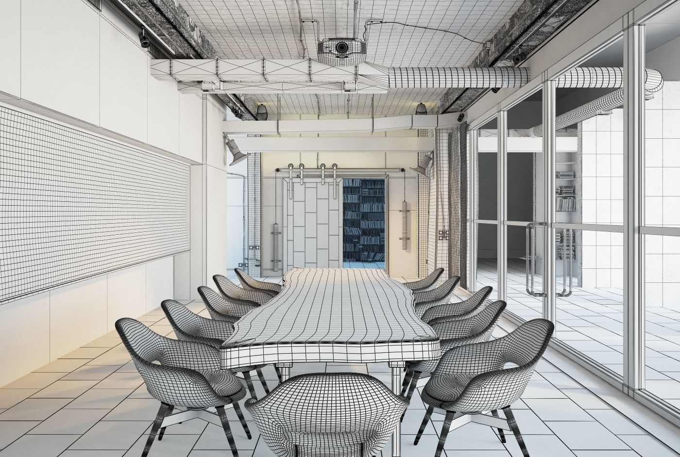 Archinteriors vol 47 - office interiors 3D model_13