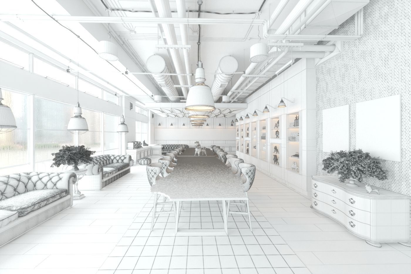 Archinteriors vol 47 - office interiors 3D model_9