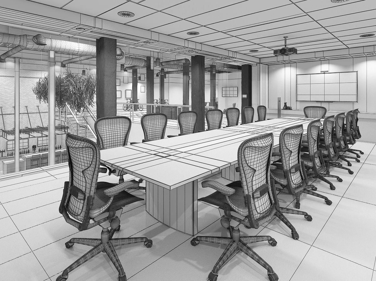 Archinteriors vol 47 - office interiors 3D model_17