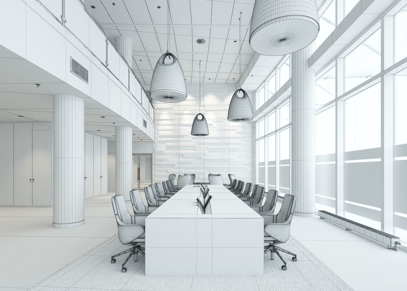 Archinteriors vol 47 - office interiors 3D model_5