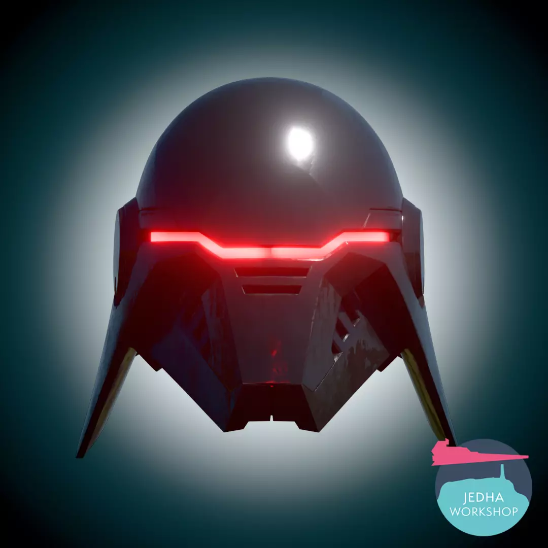 Second Sister Trilla Suduri Sith Inquisitor Helmet  Star Wars  3D print model_0