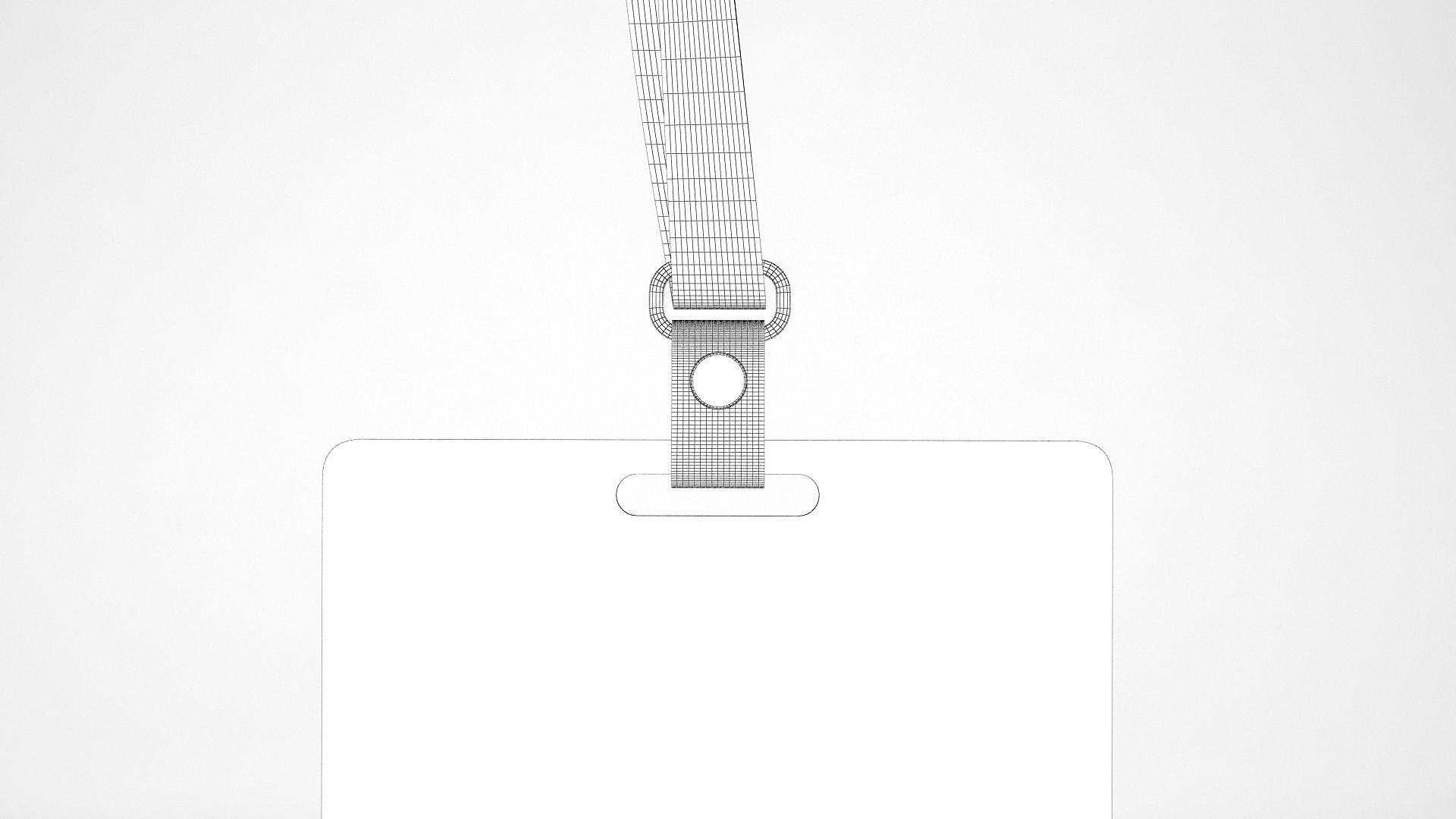 Vertical Badge 3D model_7