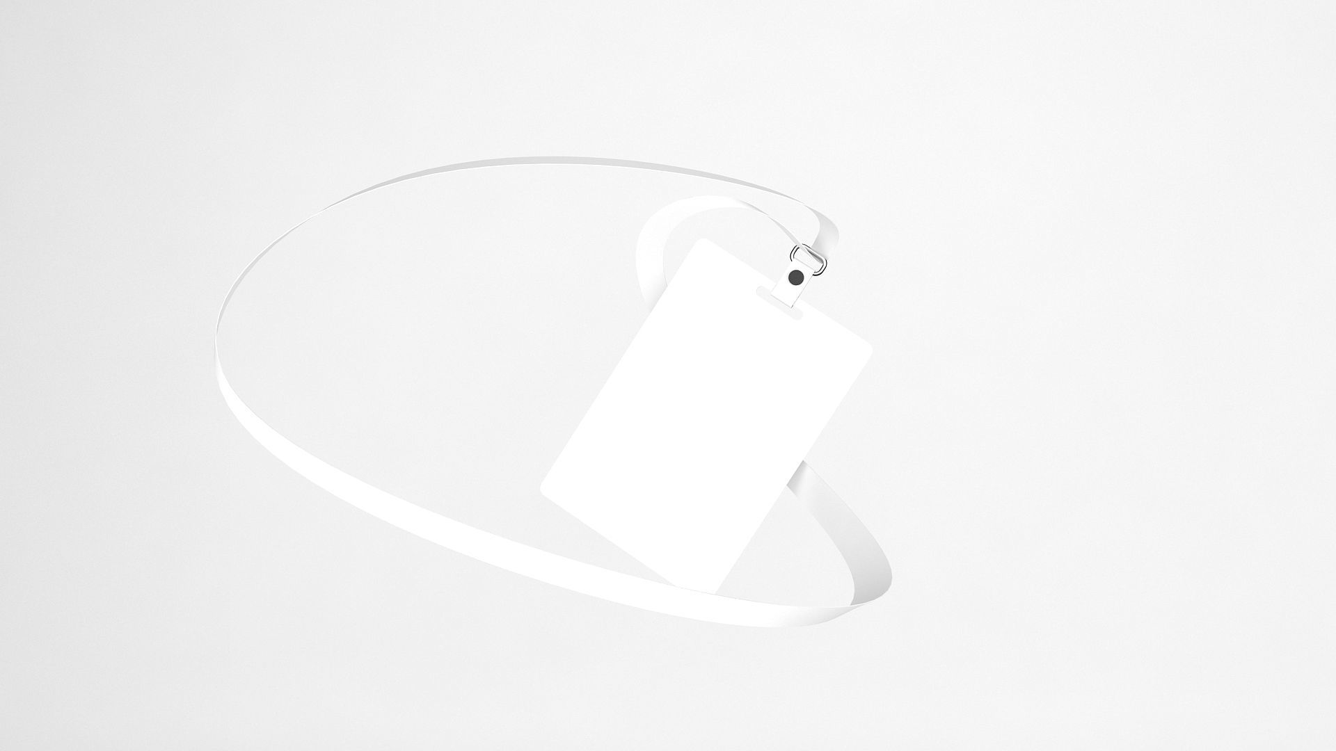 Vertical Badge 3D model_2