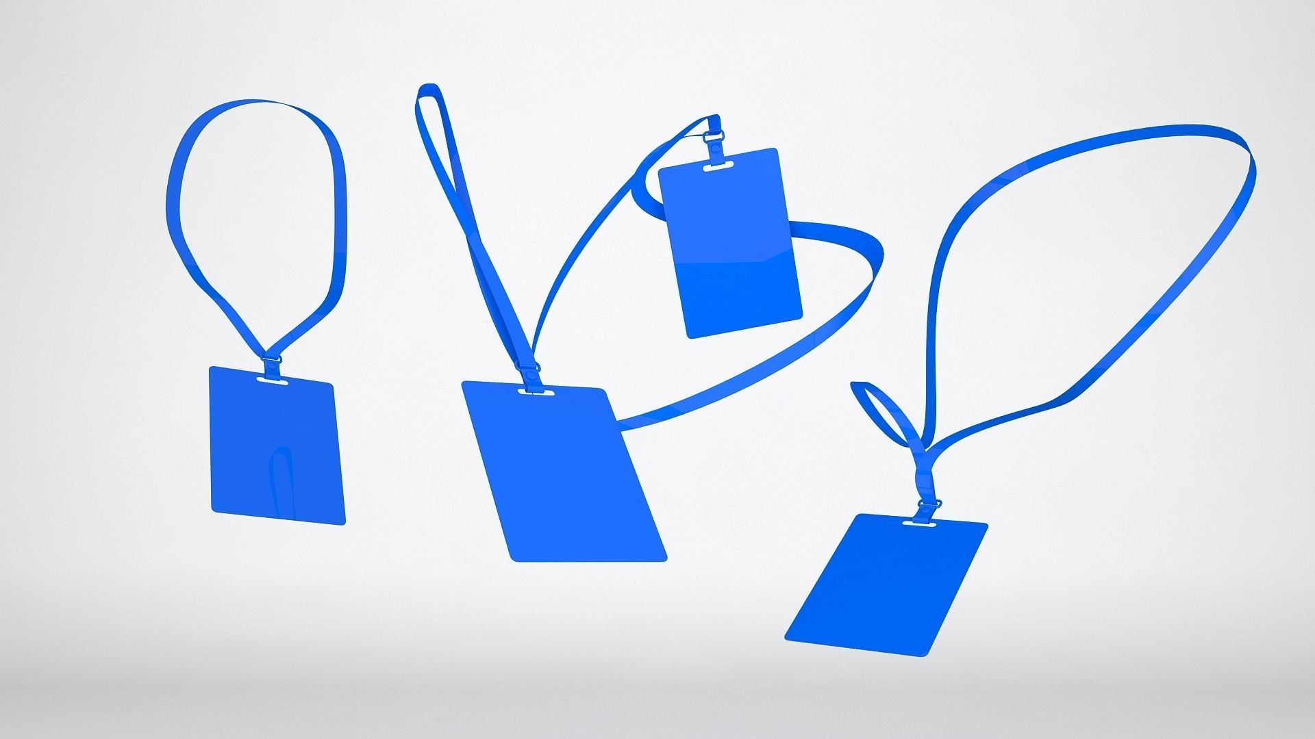 Vertical Badge 3D model_8