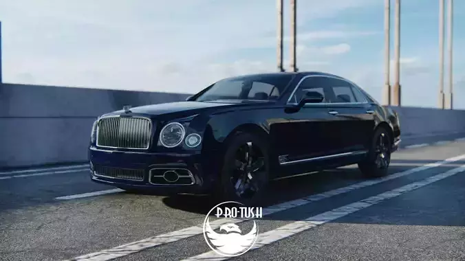 Bentley Mulsanne Speed 2017 High Detailed 3D Model 3D model