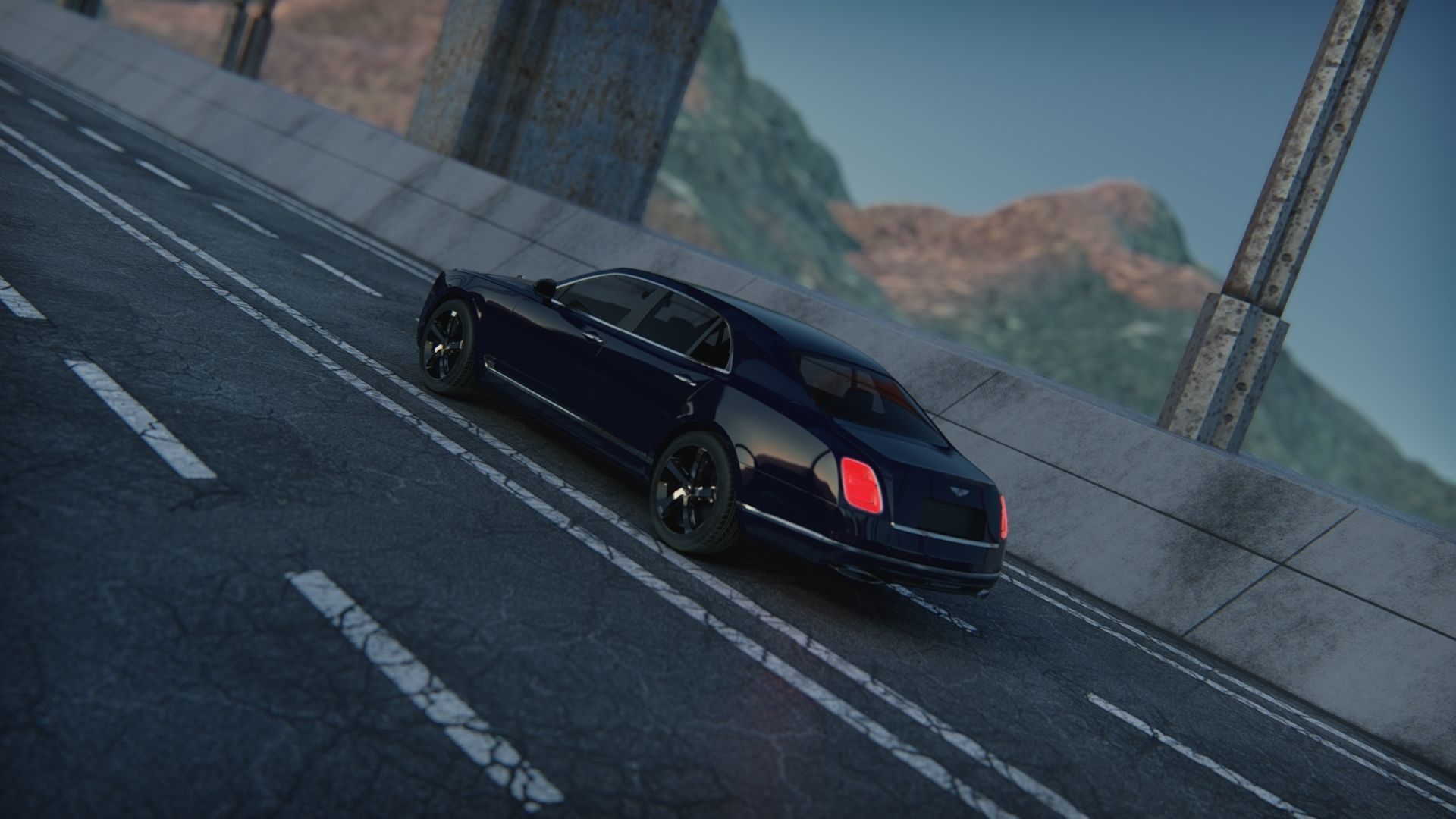 Bentley Mulsanne Speed 2017 High Detailed 3D Model 3D model_34