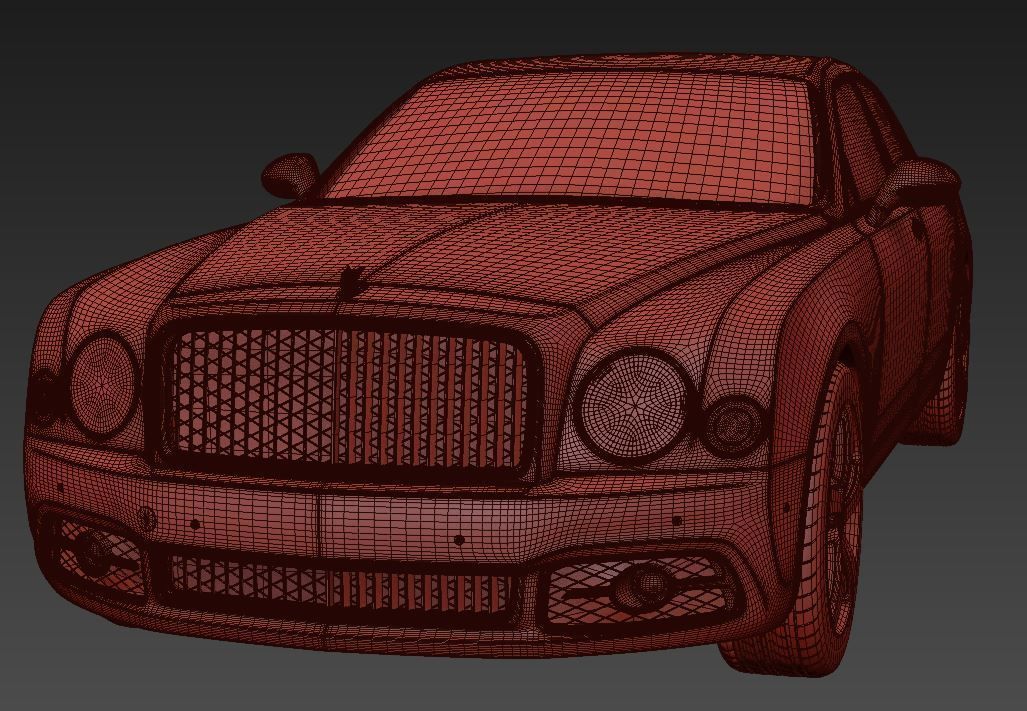 Bentley Mulsanne Speed 2017 High Detailed 3D Model 3D model_6