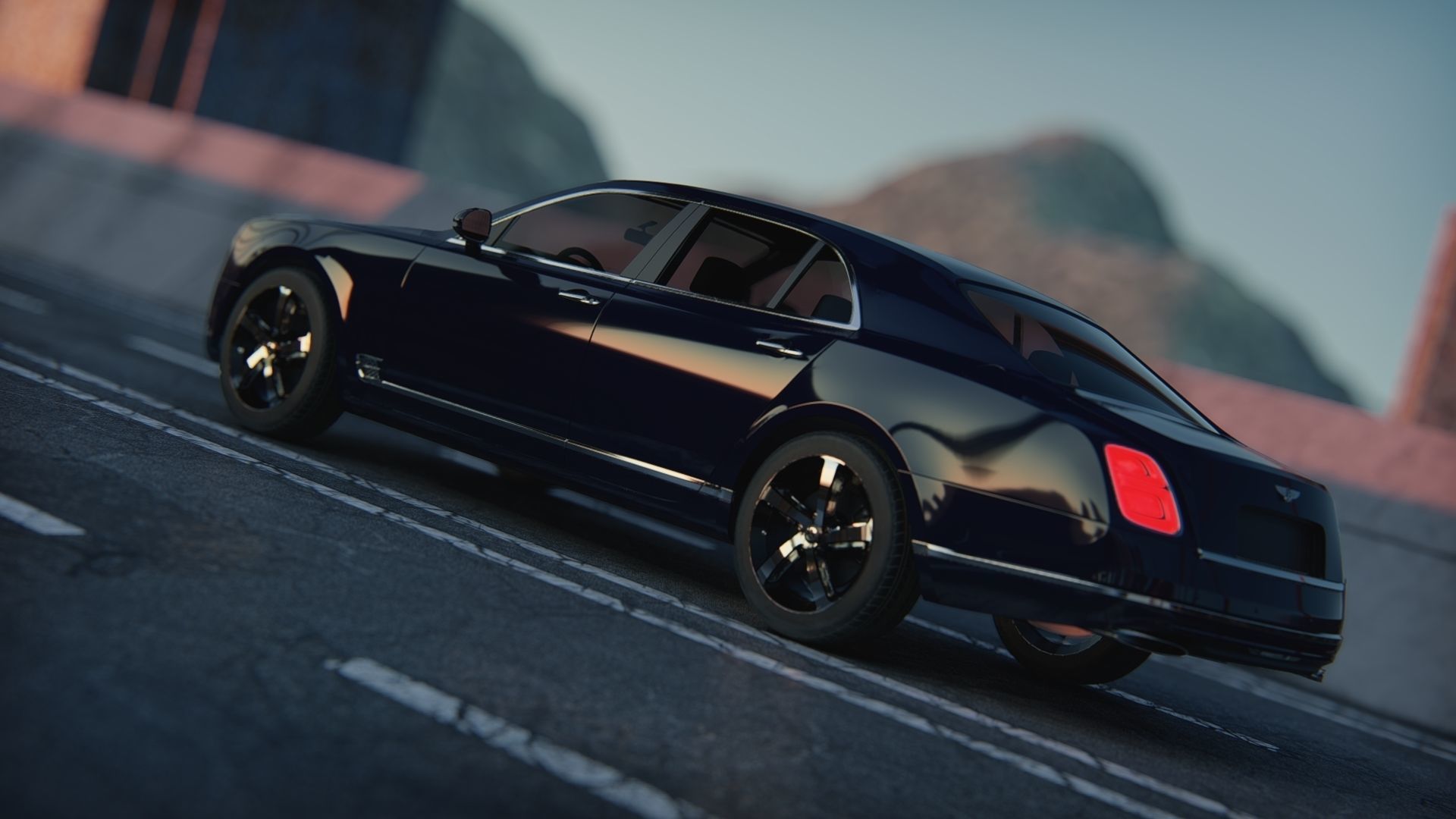 Bentley Mulsanne Speed 2017 High Detailed 3D Model 3D model_33