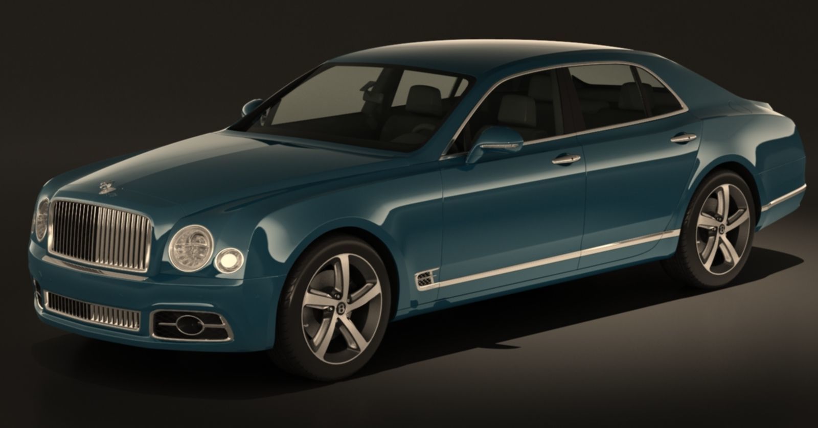 Bentley Mulsanne Speed 2017 High Detailed 3D Model 3D model_36