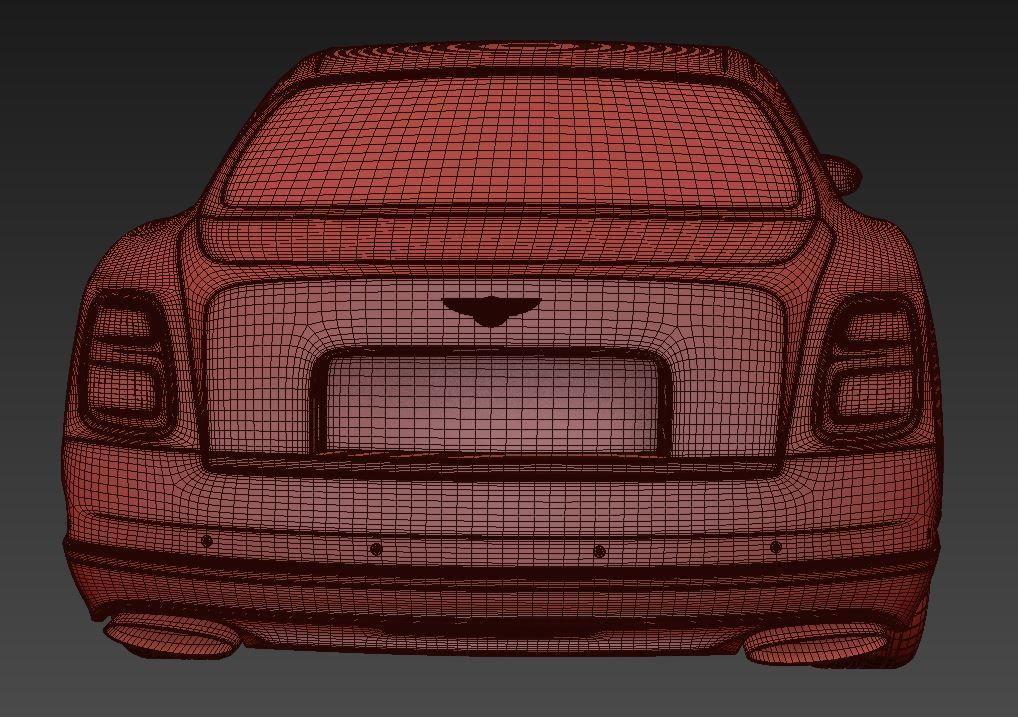 Bentley Mulsanne Speed 2017 High Detailed 3D Model 3D model_10