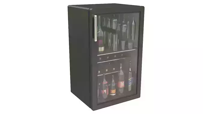 Wine cooler 3D model