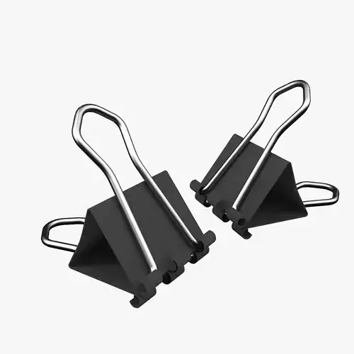 Binder Clip 3D model