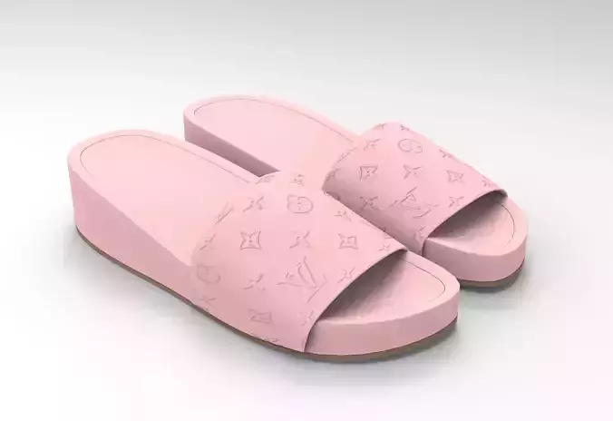 Louis Vuitton Jumbo Flatform Mule