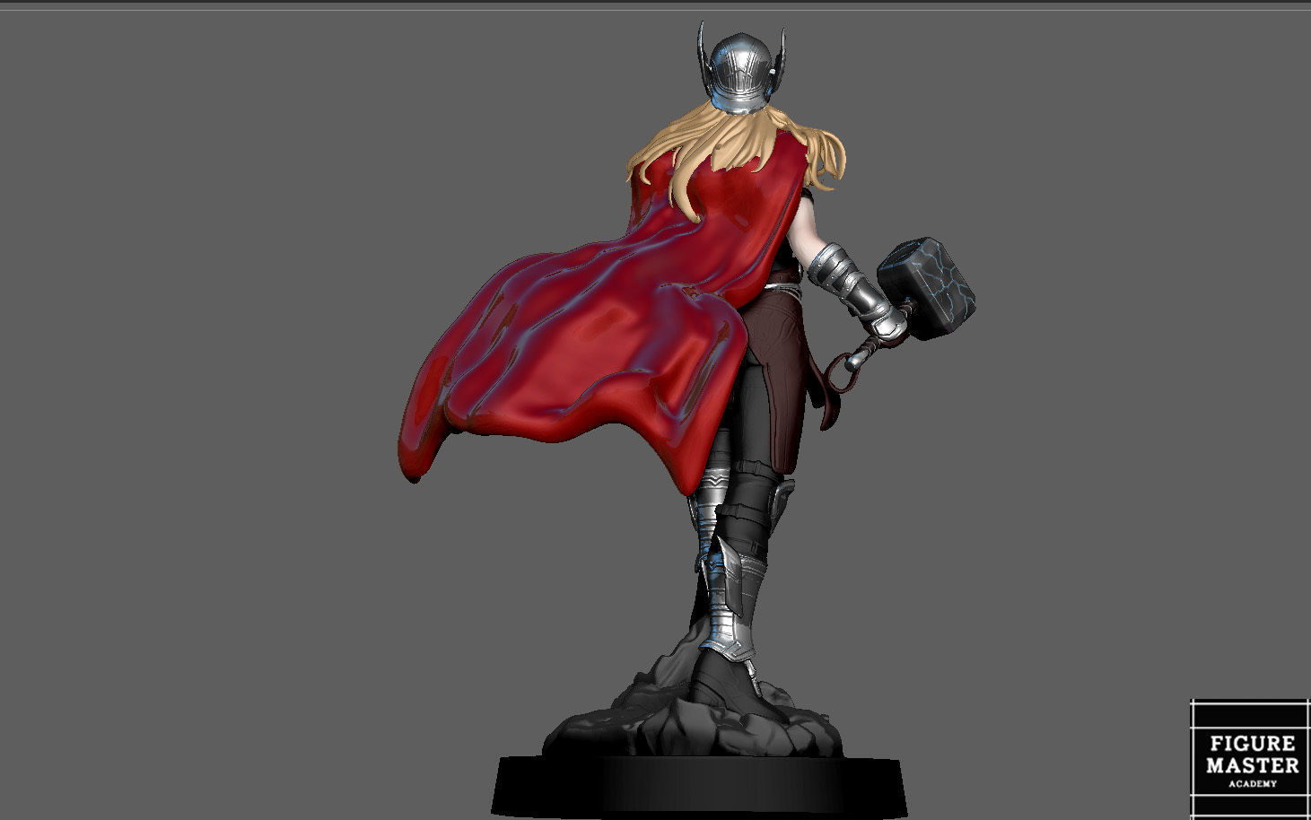 MIGHTY THOR NATALIE PORTMAN LOVE AND THUNDER MARVEL MCU 3D print model_11