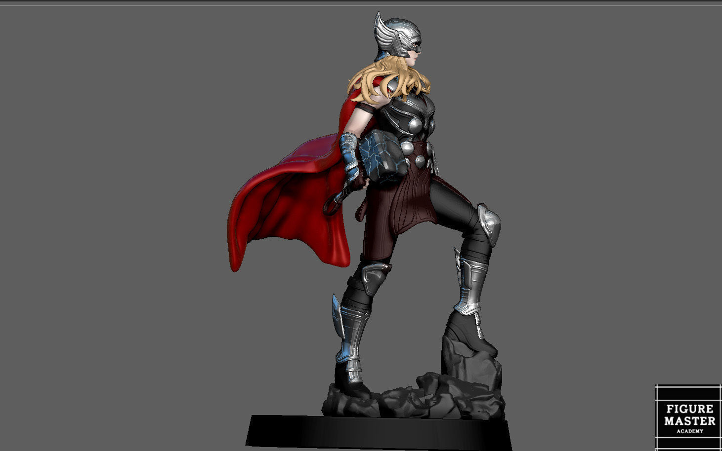 MIGHTY THOR NATALIE PORTMAN LOVE AND THUNDER MARVEL MCU 3D print model_9
