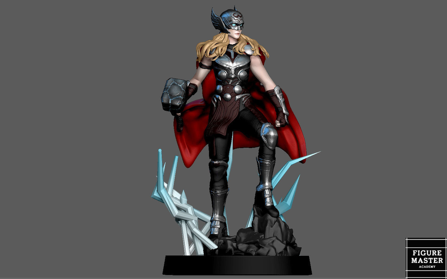 MIGHTY THOR NATALIE PORTMAN LOVE AND THUNDER MARVEL MCU 3D print model_7