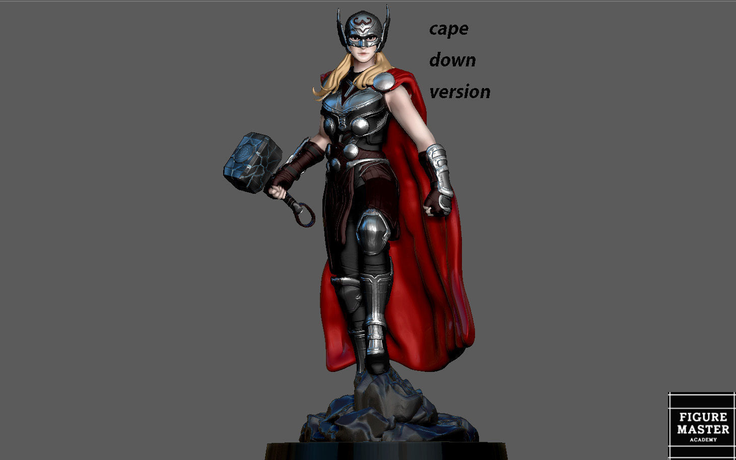 MIGHTY THOR NATALIE PORTMAN LOVE AND THUNDER MARVEL MCU 3D print model_2