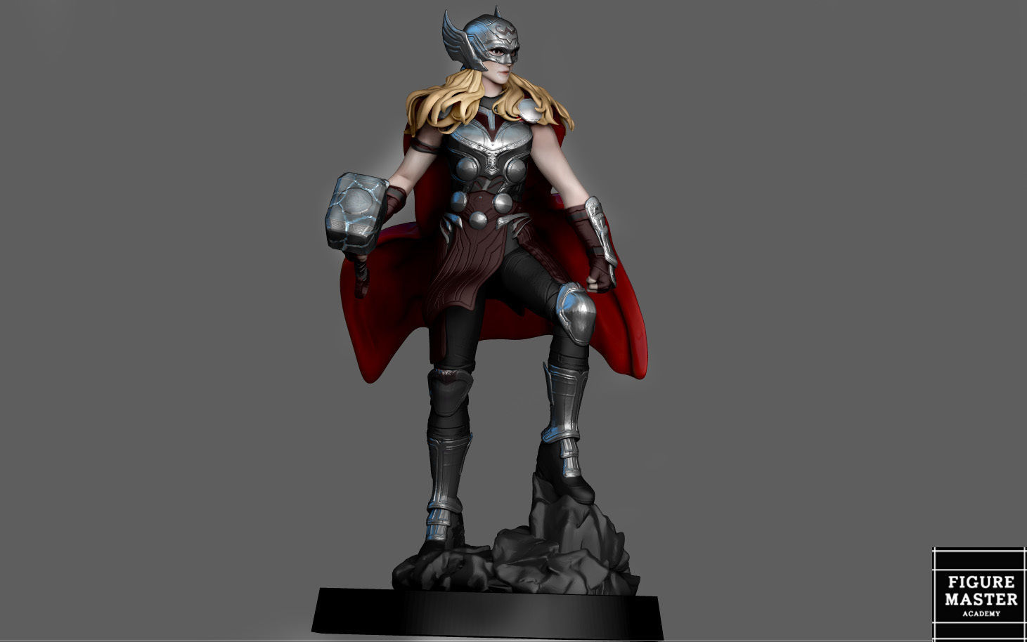 MIGHTY THOR NATALIE PORTMAN LOVE AND THUNDER MARVEL MCU 3D print model_6
