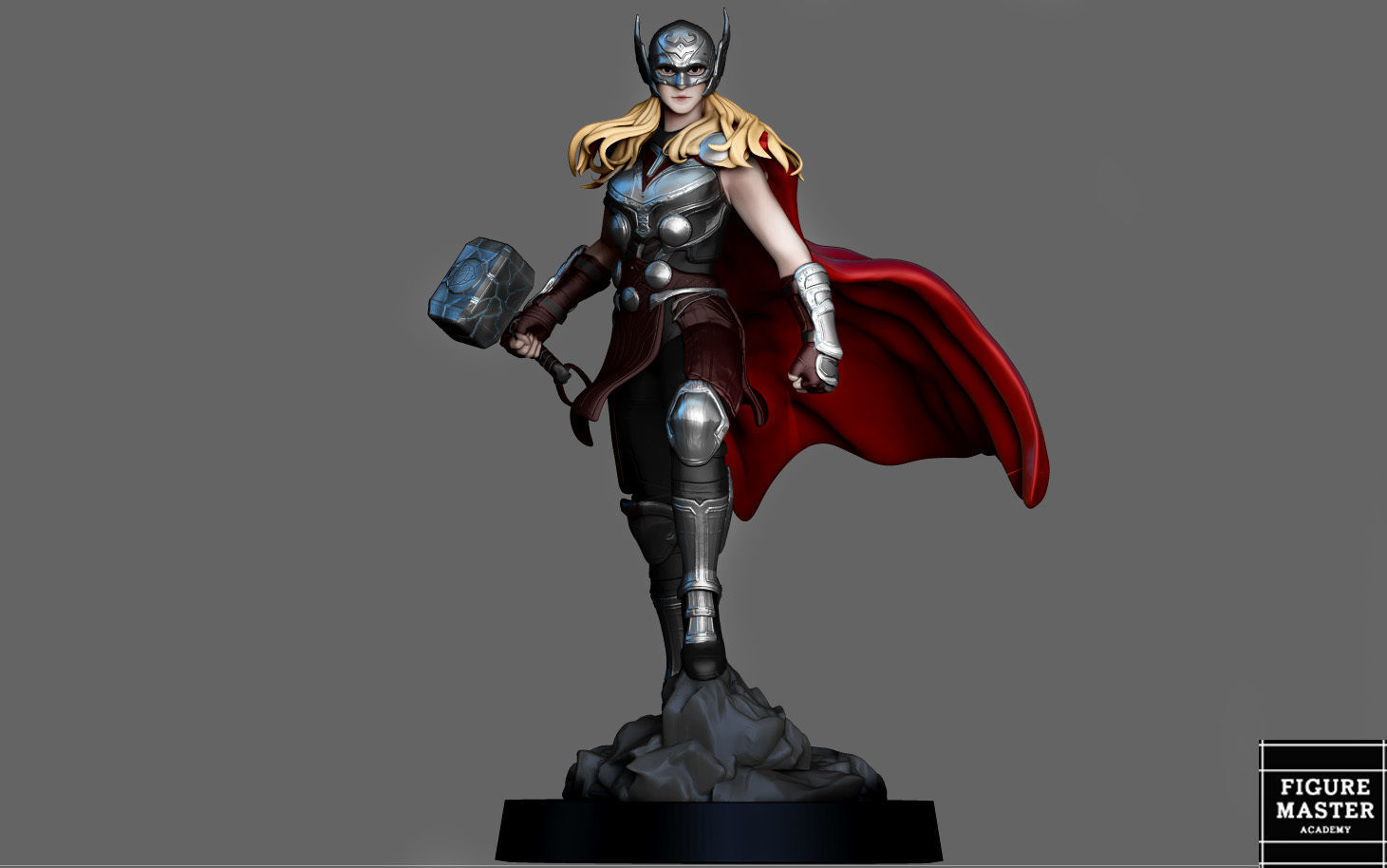 MIGHTY THOR NATALIE PORTMAN LOVE AND THUNDER MARVEL MCU 3D print model_1