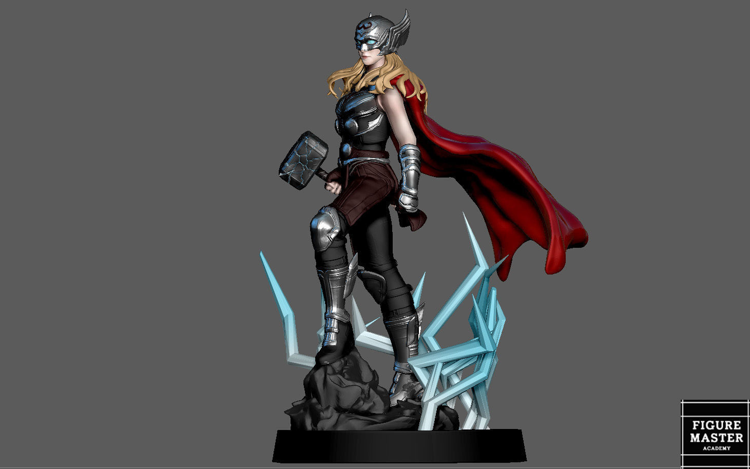 MIGHTY THOR NATALIE PORTMAN LOVE AND THUNDER MARVEL MCU 3D print model_8