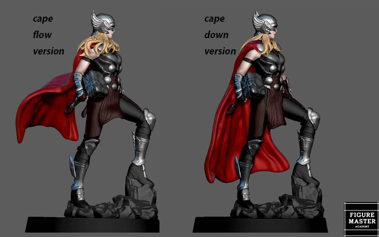MIGHTY THOR NATALIE PORTMAN LOVE AND THUNDER MARVEL MCU 3D print model_14