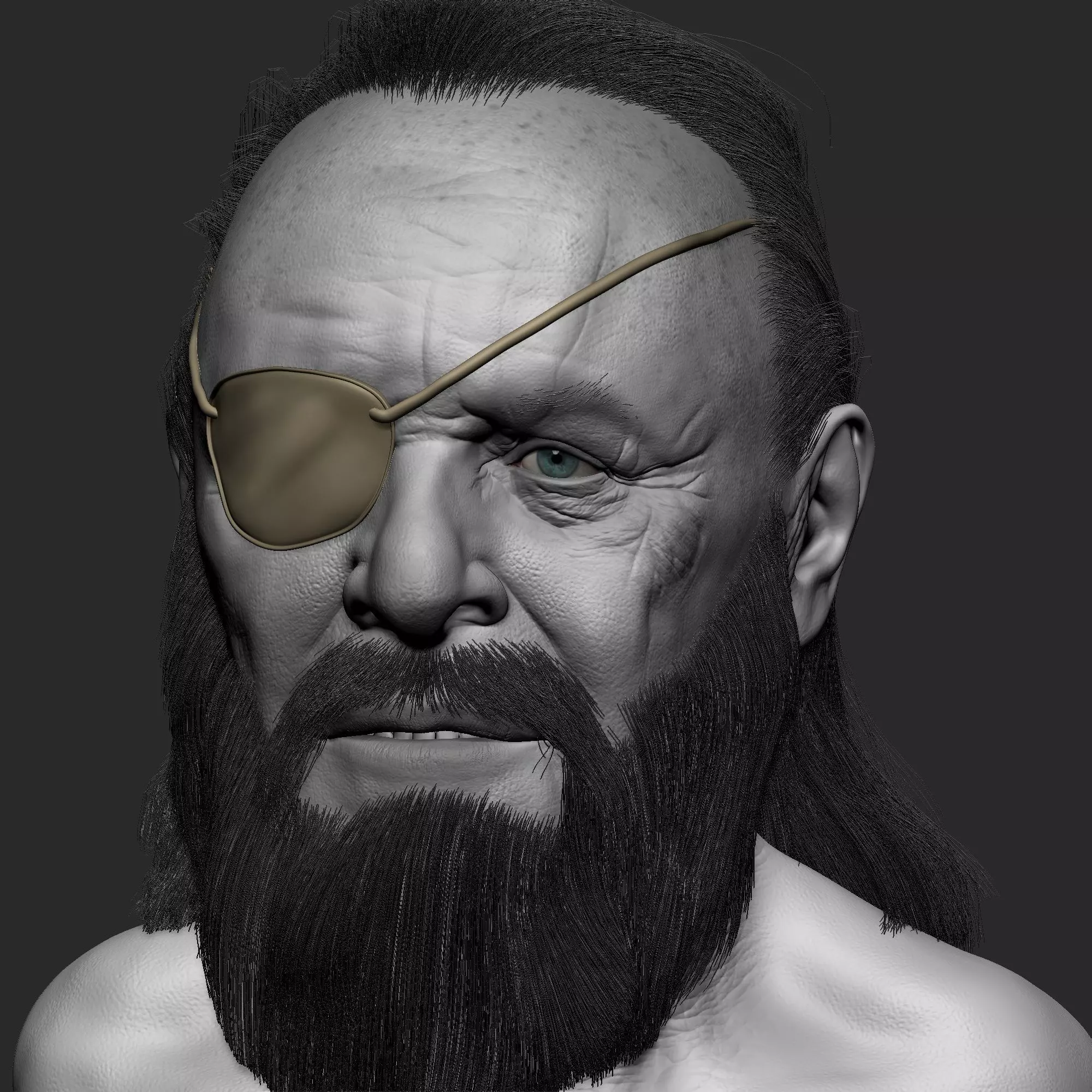 ODIN or anthony hopkins 3D model_0