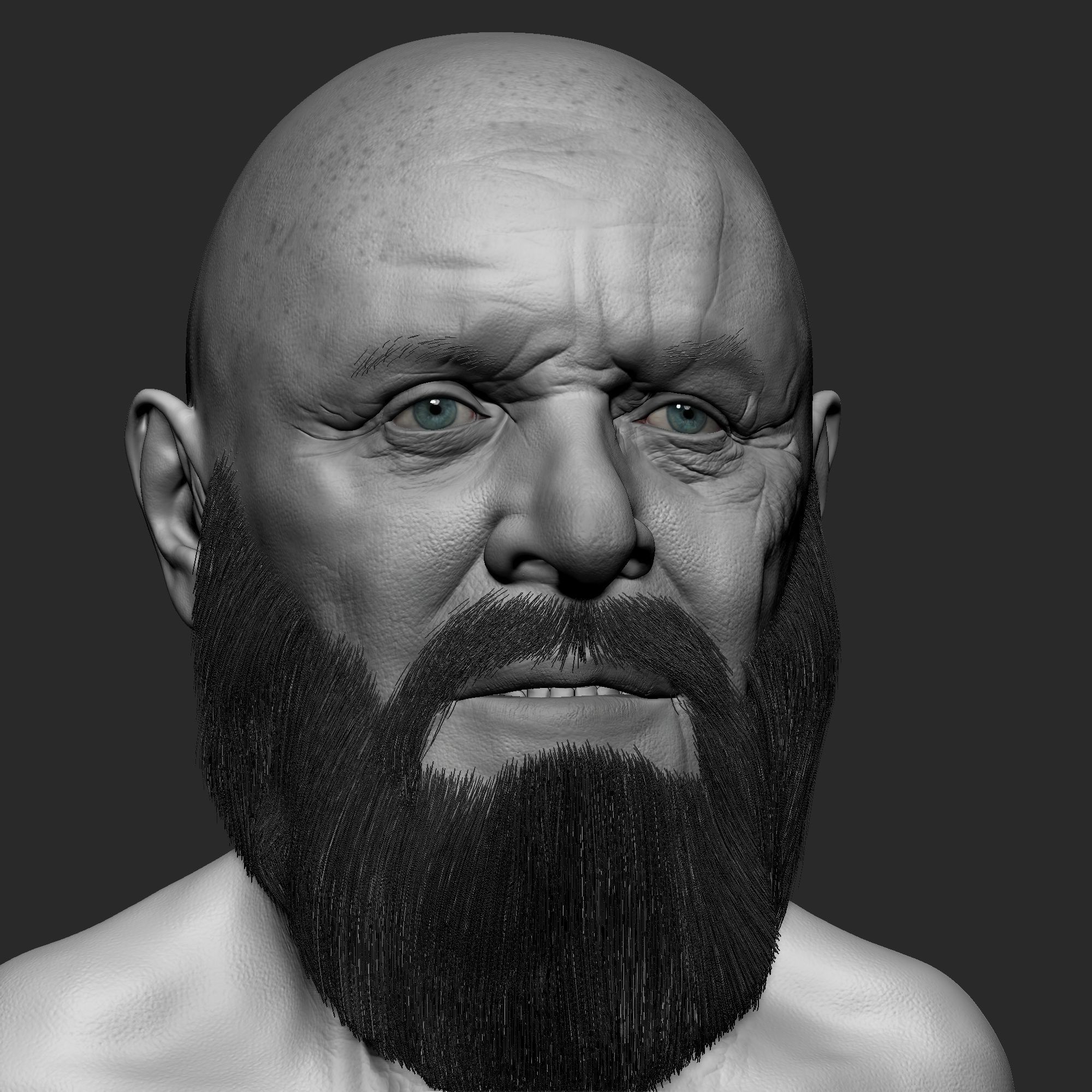 ODIN or anthony hopkins 3D model_6