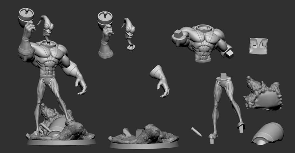 EarthWorm Jim 3D print model_1