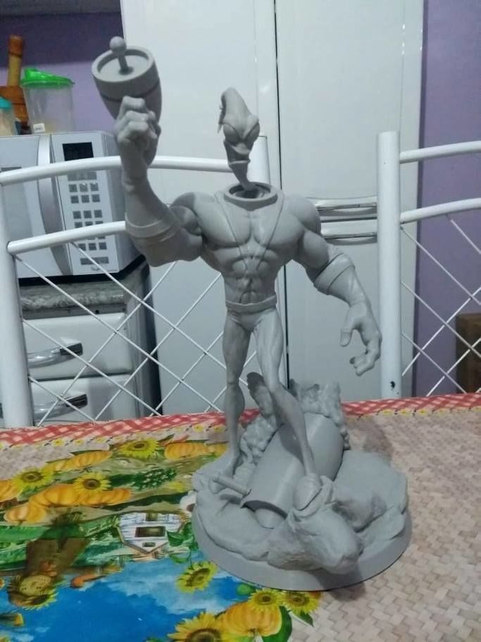 EarthWorm Jim 3D print model_2