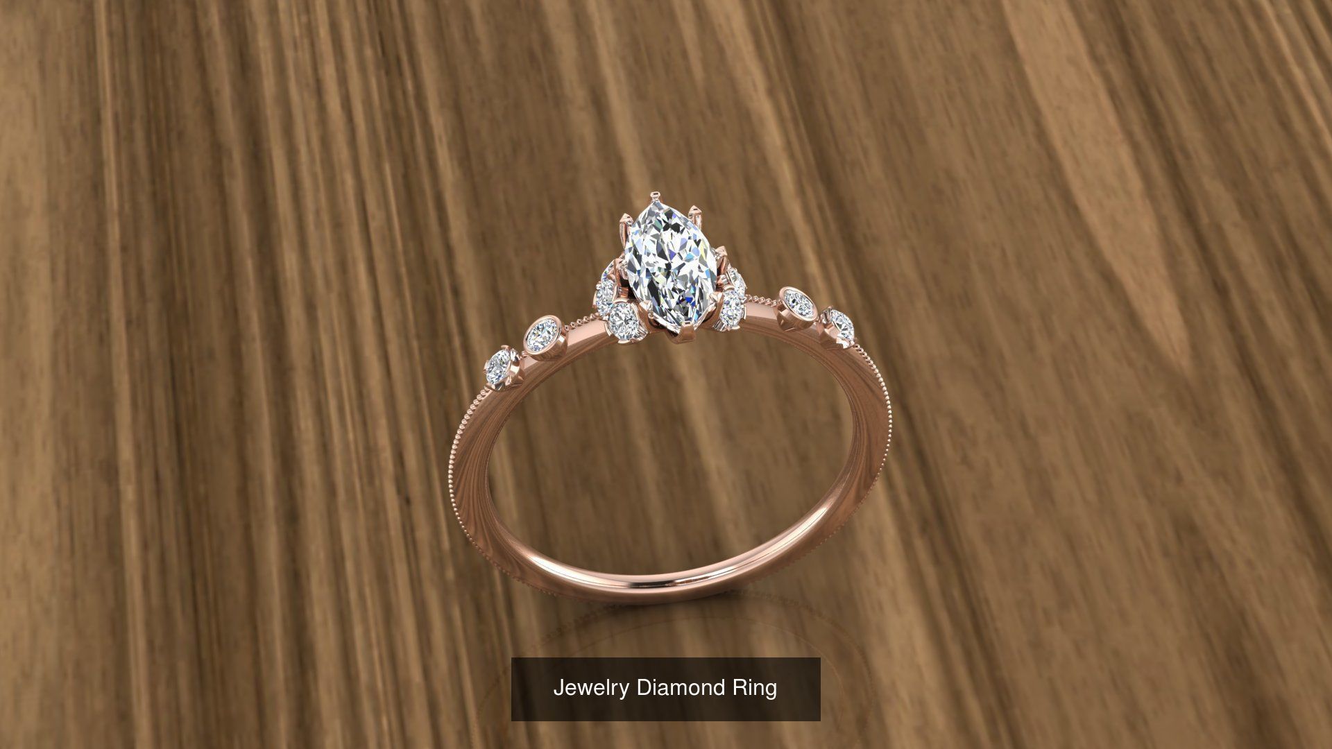 Collection of 20 Jewelry Rings 3D models _12