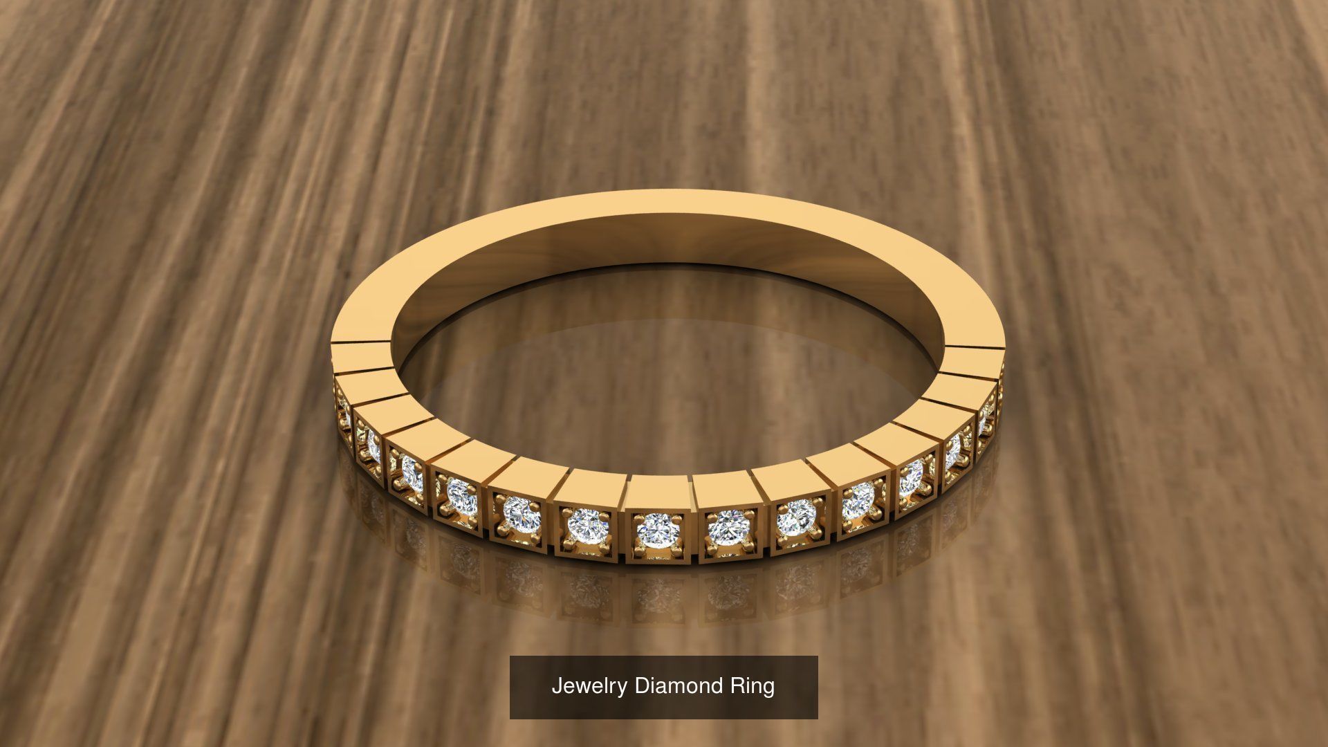 Collection of 20 Jewelry Rings 3D models _22