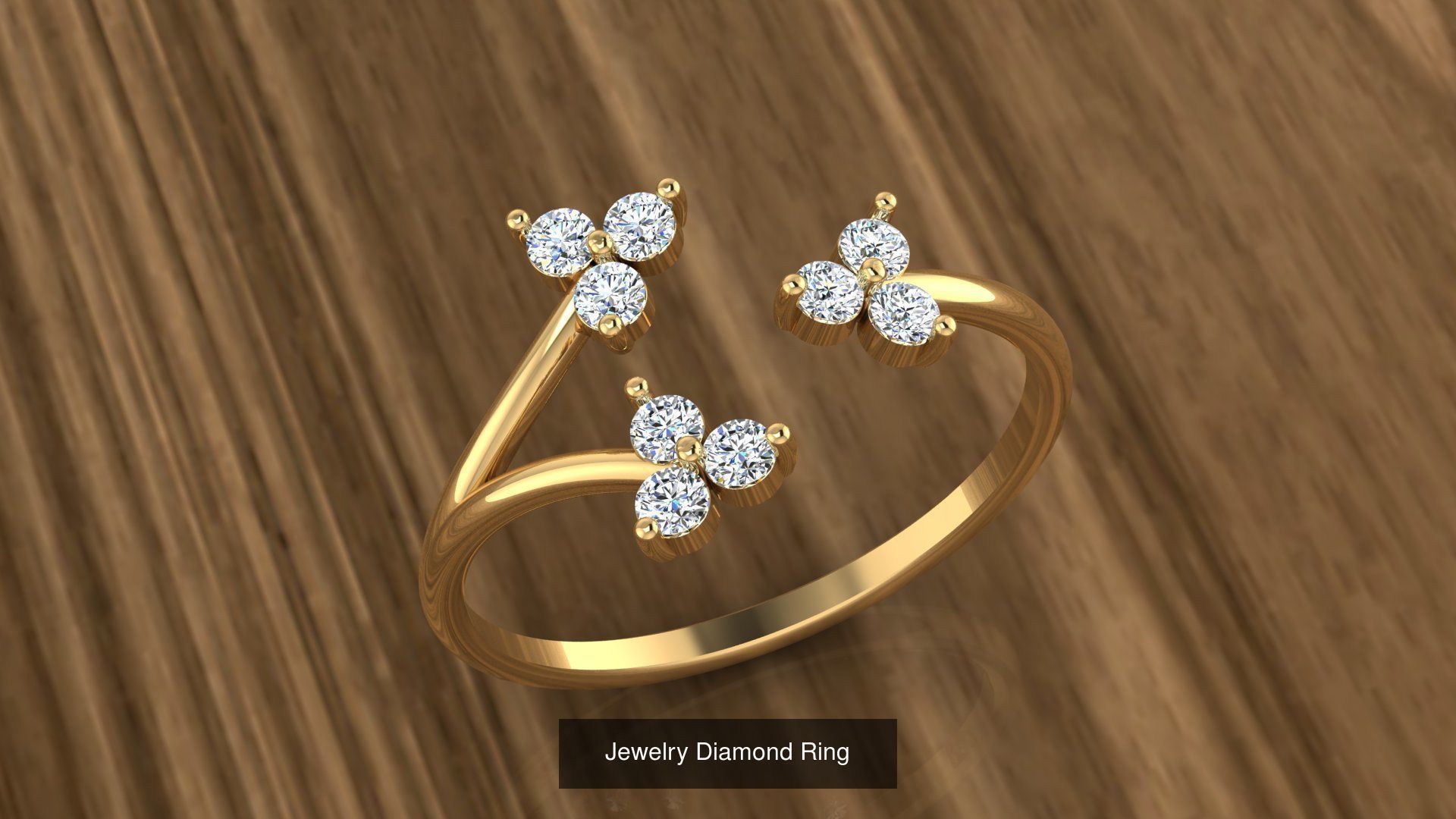 Collection of 20 Jewelry Rings 3D models _7