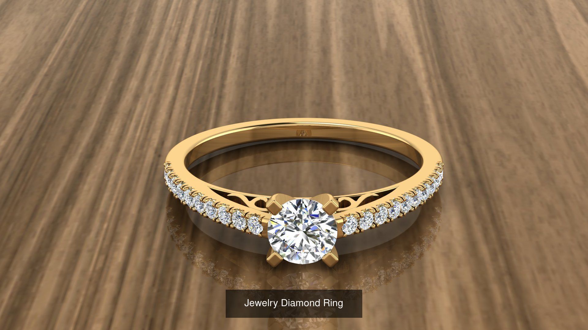 Collection of 20 Jewelry Rings 3D models _18