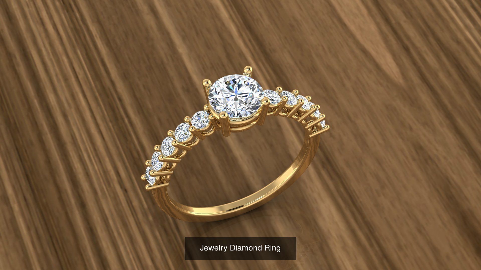 Collection of 20 Jewelry Rings 3D models _9