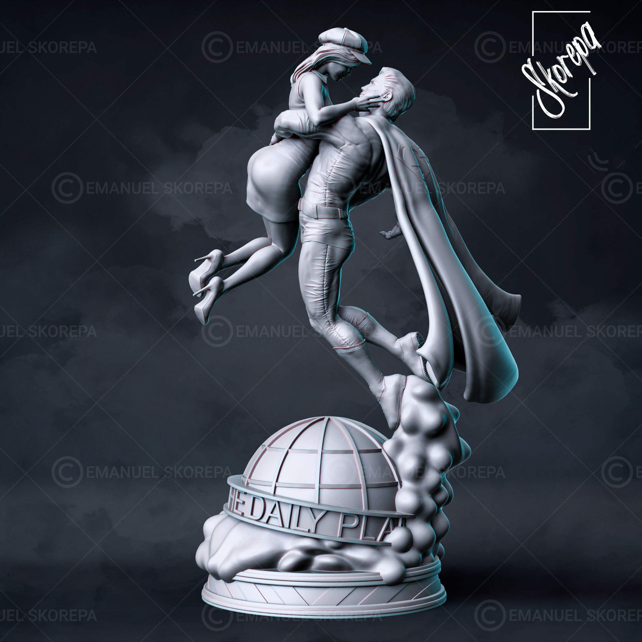 Superman and Lois 3D print model_6