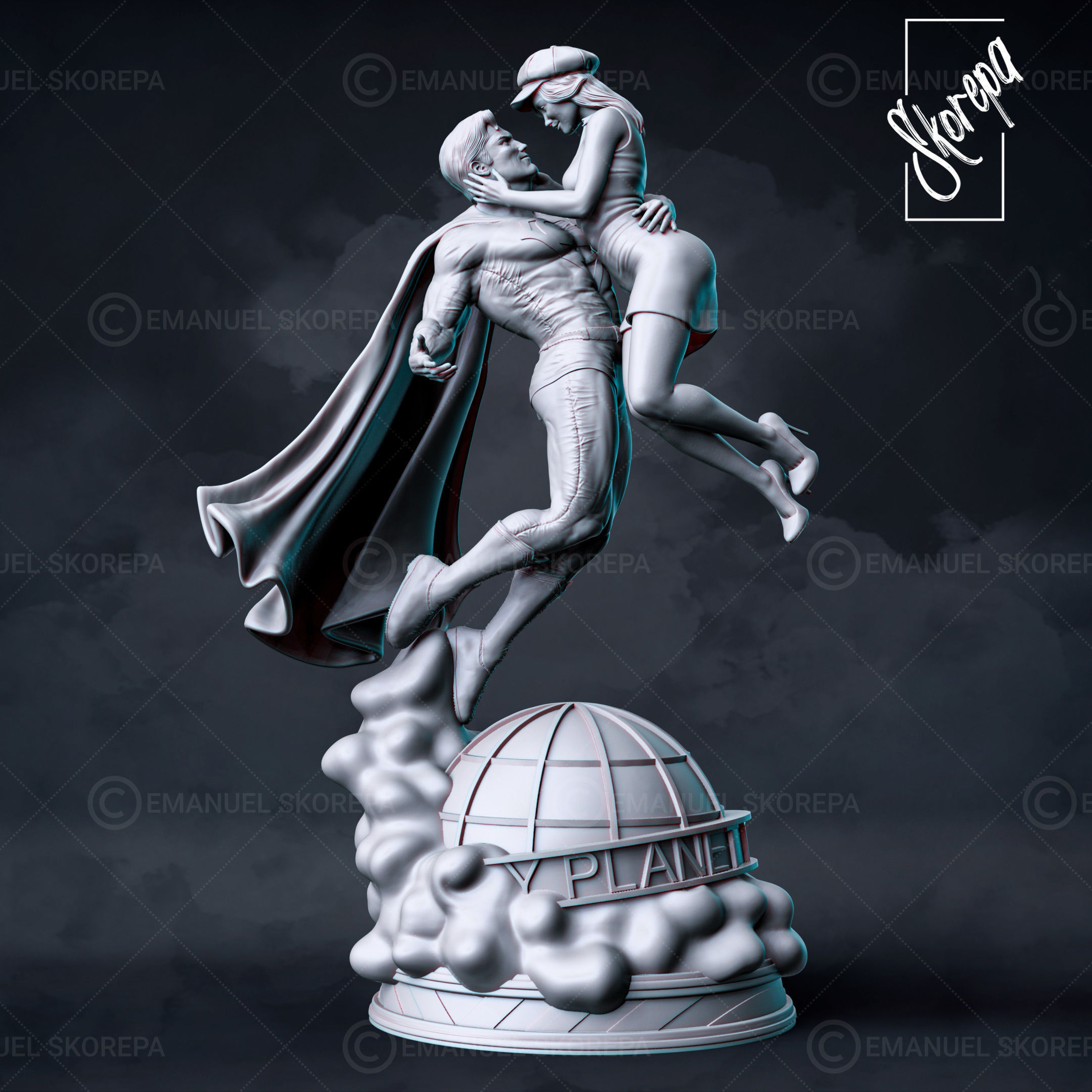 Superman and Lois 3D print model_3