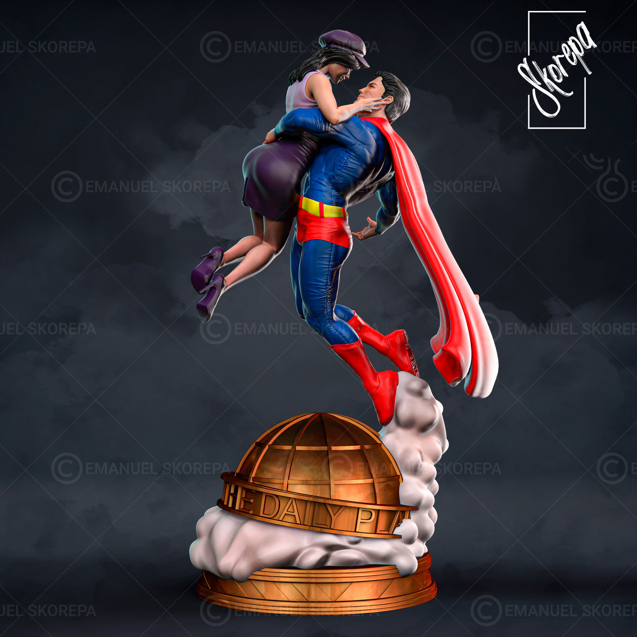 Superman and Lois 3D print model_2
