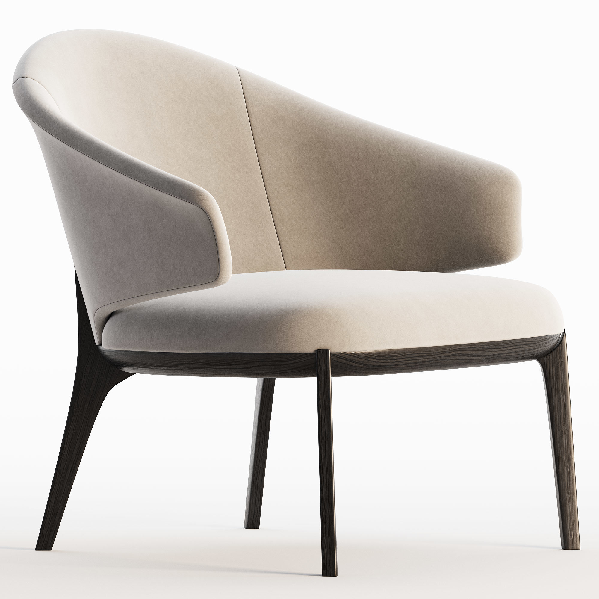 ERIKA Easy chair By HC28 Cosmo 3D model_1