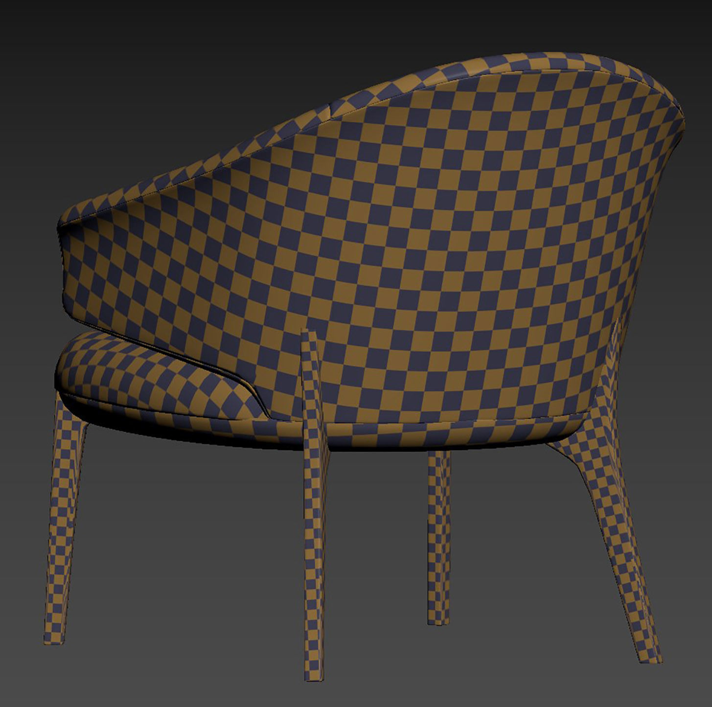 ERIKA Easy chair By HC28 Cosmo 3D model_8