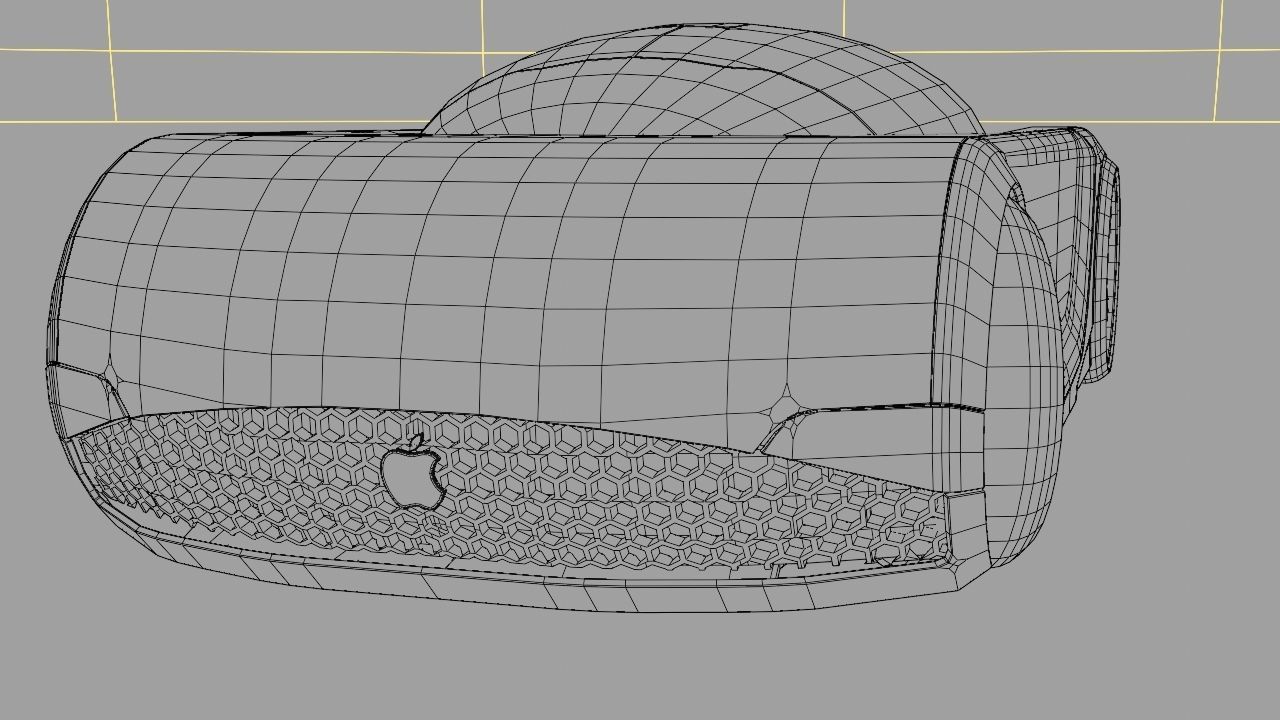 APPLE CONCEPT CAR rigged 3D model_41