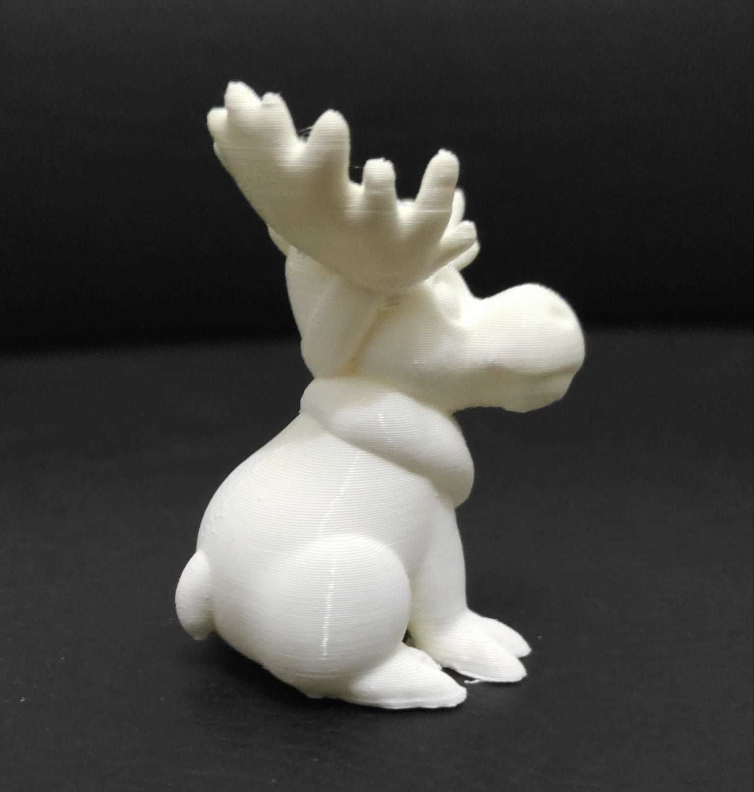 Moose Winter Cap 3D print model_6