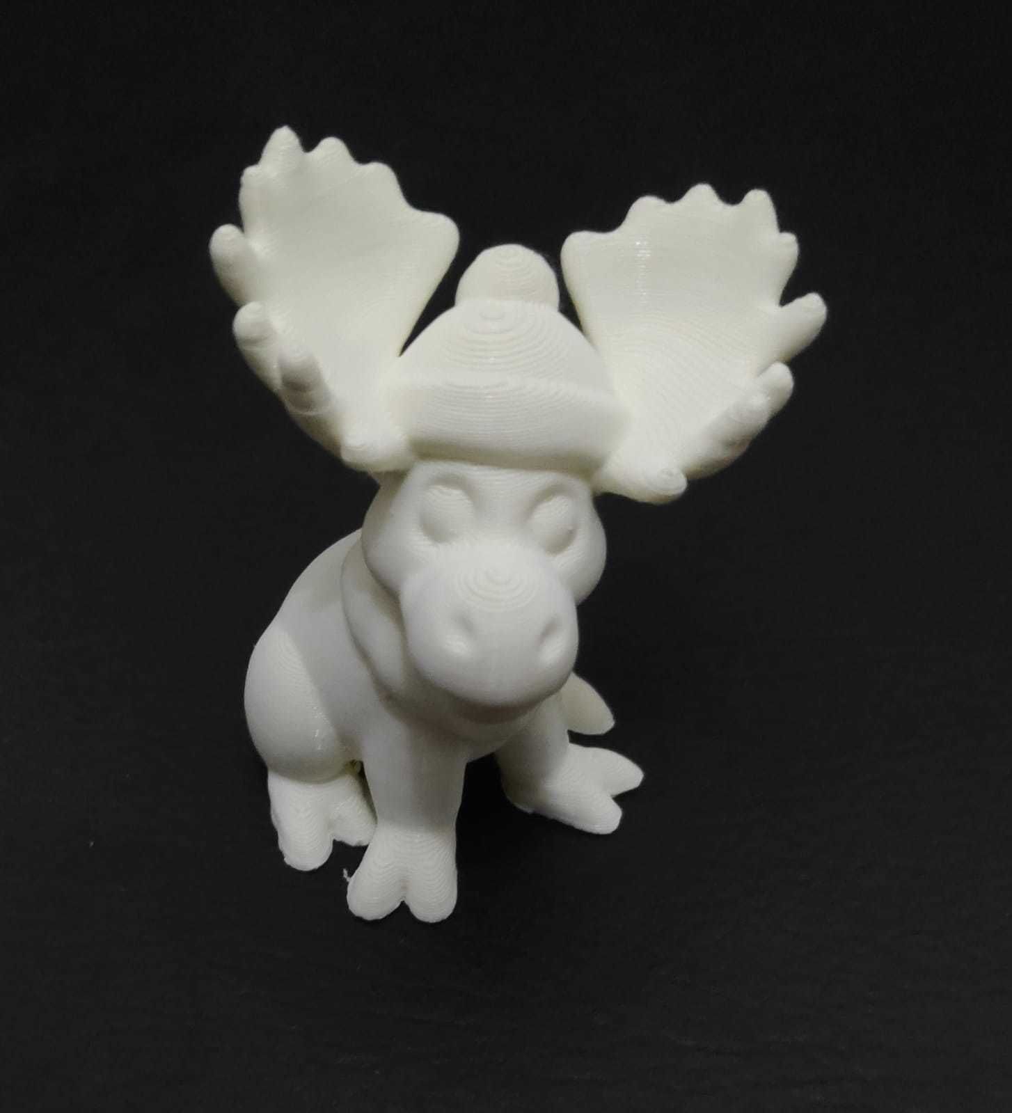 Moose Winter Cap 3D print model_12