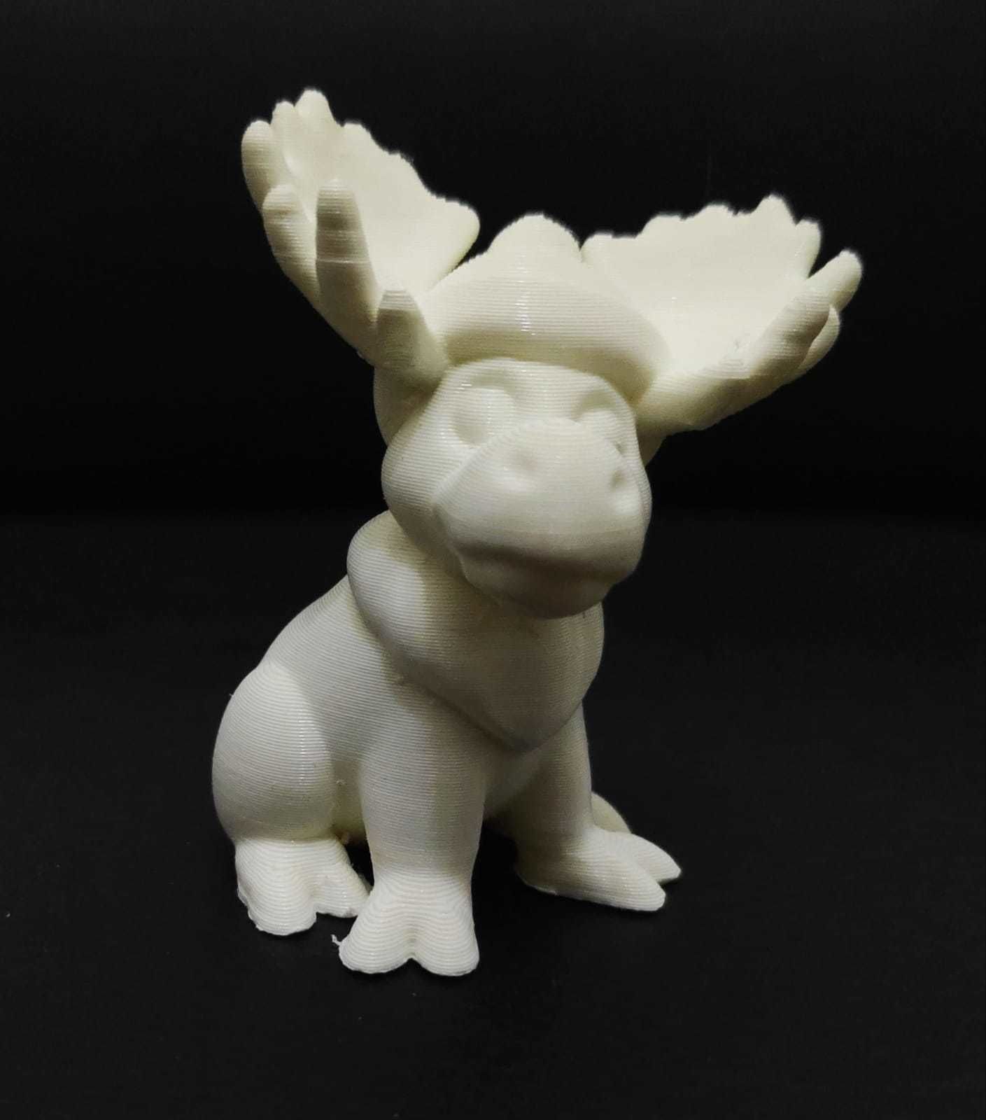 Moose Winter Cap 3D print model_11