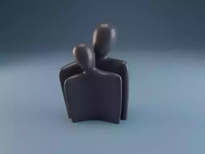 Nordic Couple Sculpture