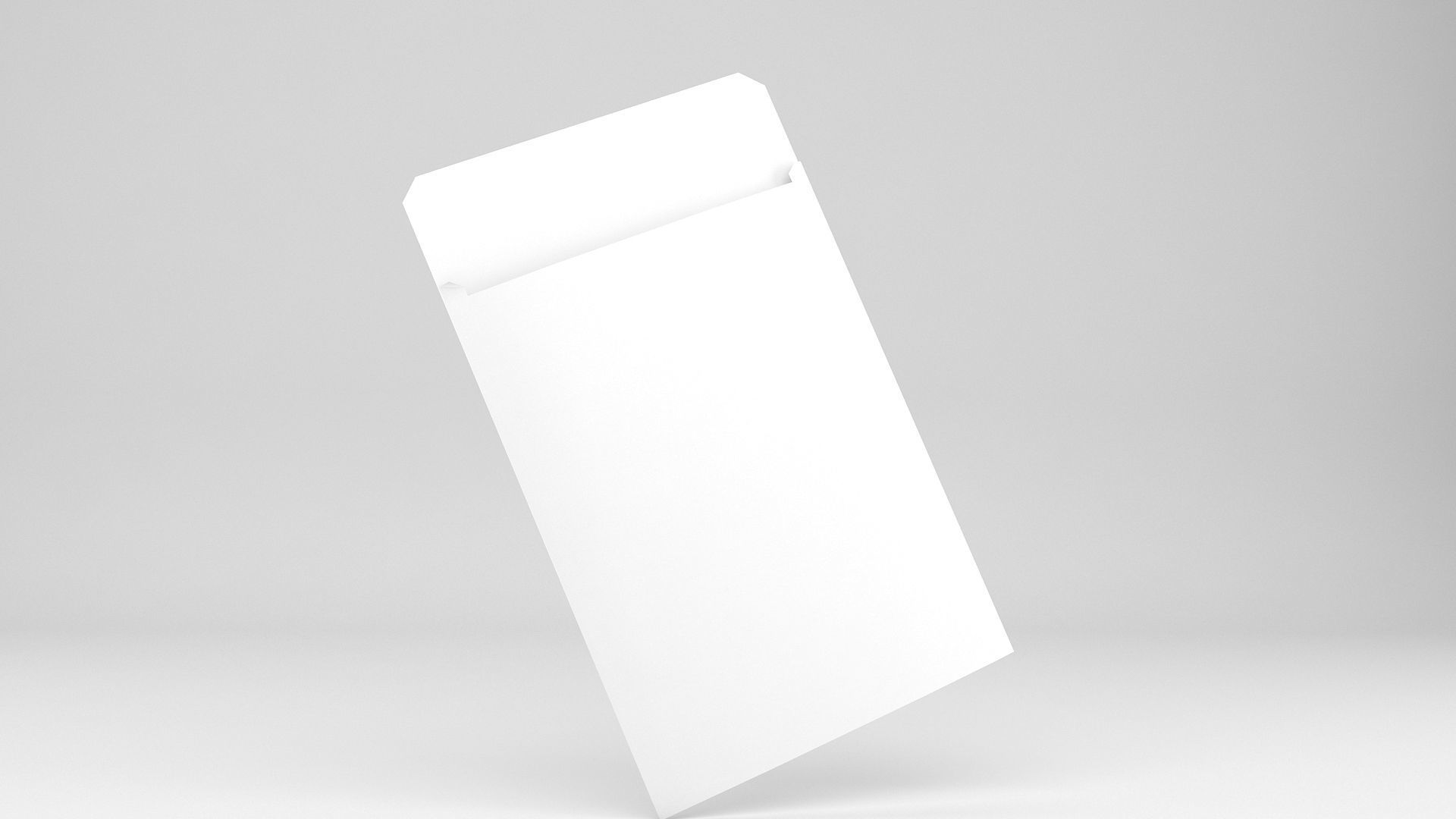 Envelope Card 3D model_3