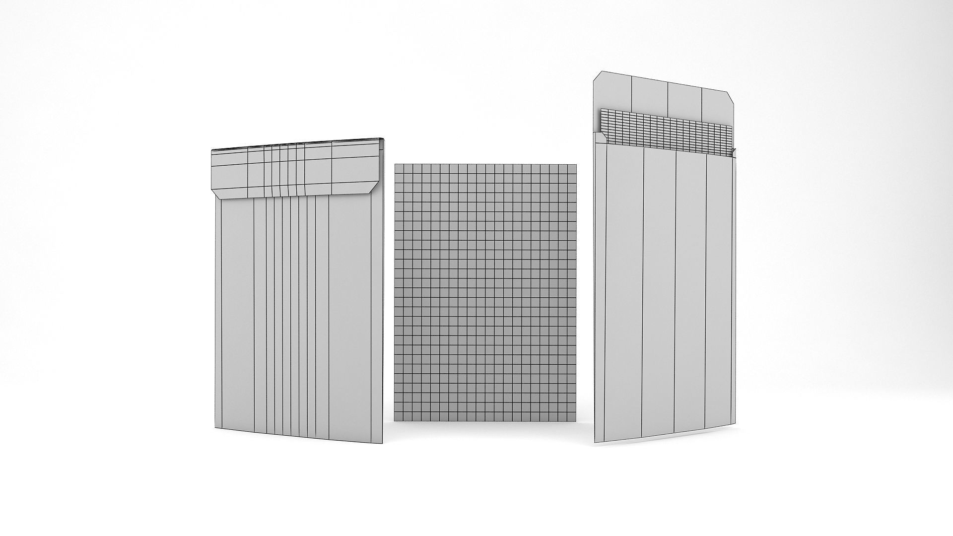 Envelope Card 3D model_6