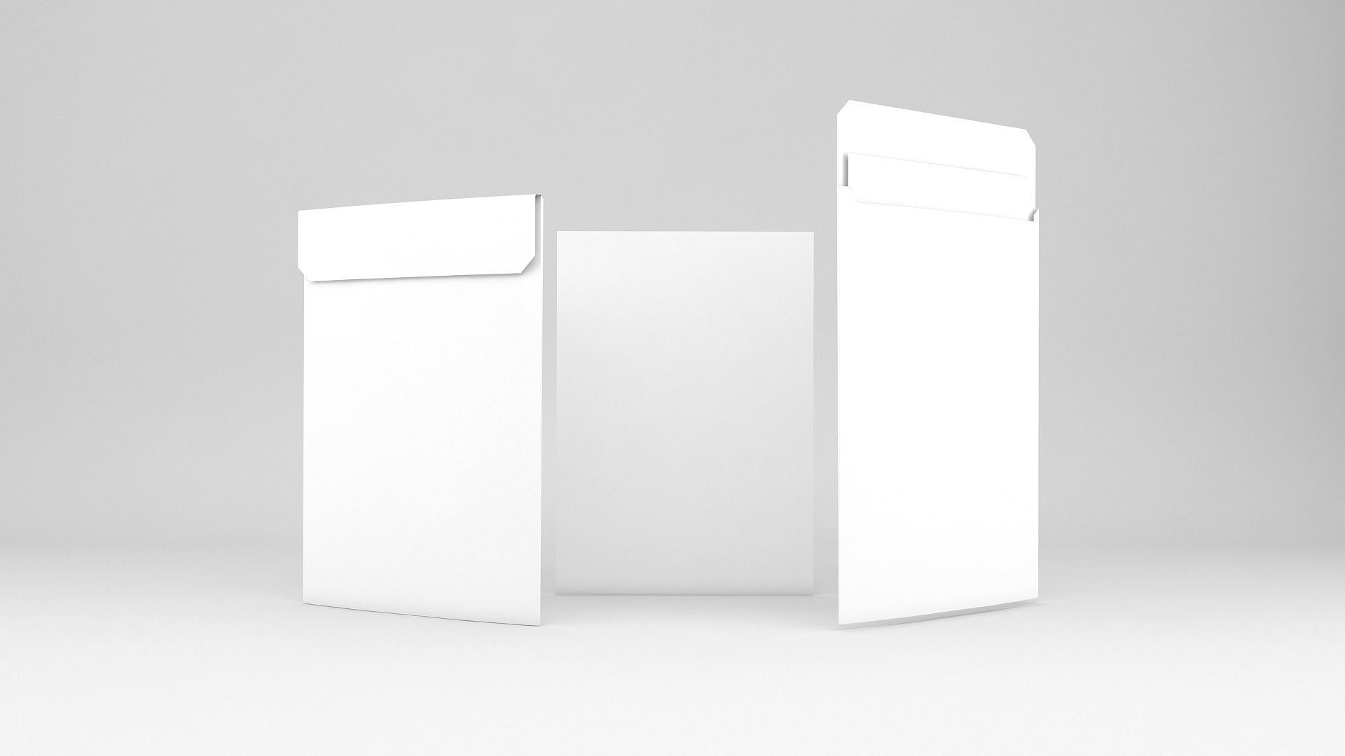 Envelope Card 3D model_5