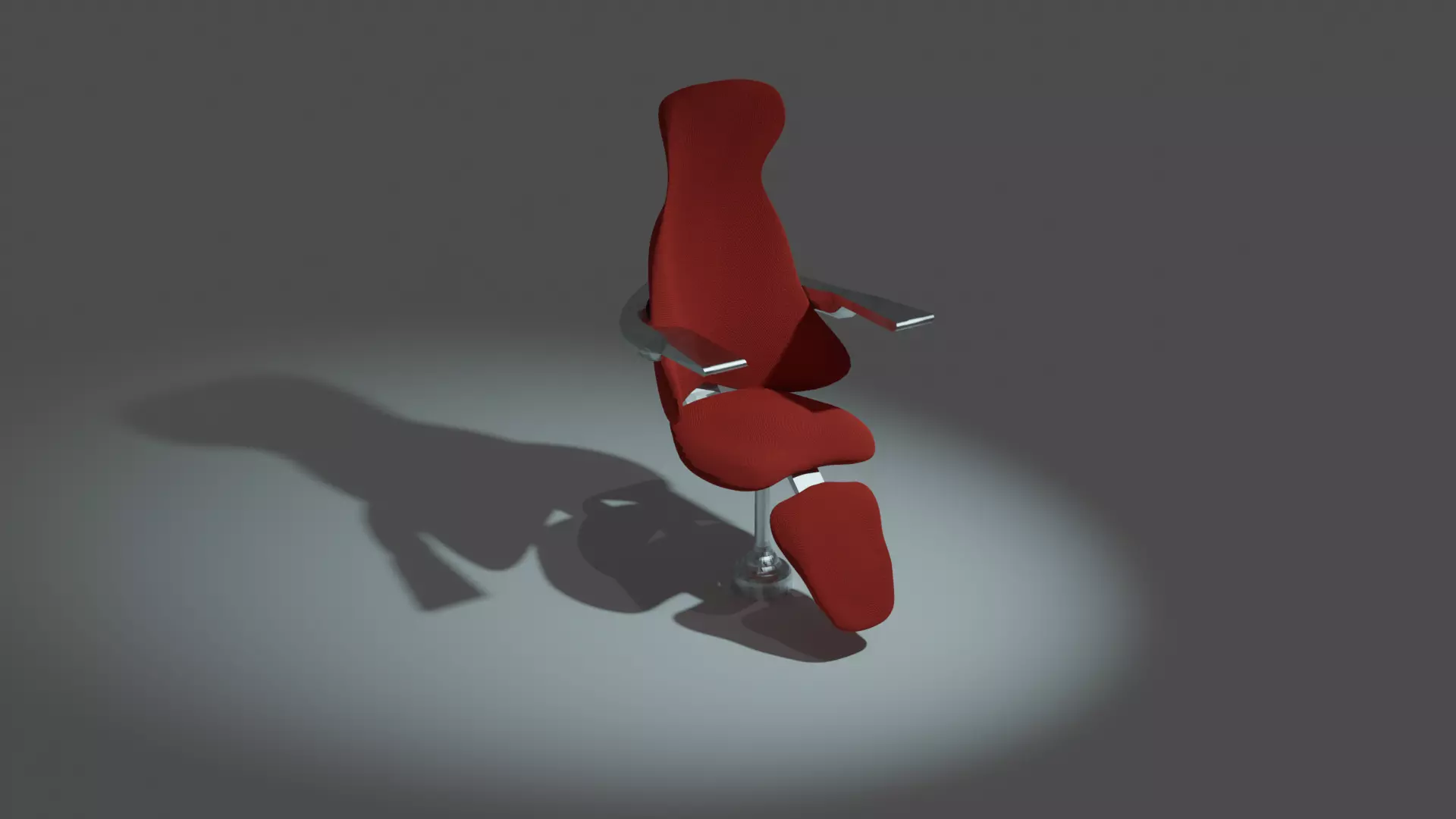 Swivel chair Free low-poly 3D model
