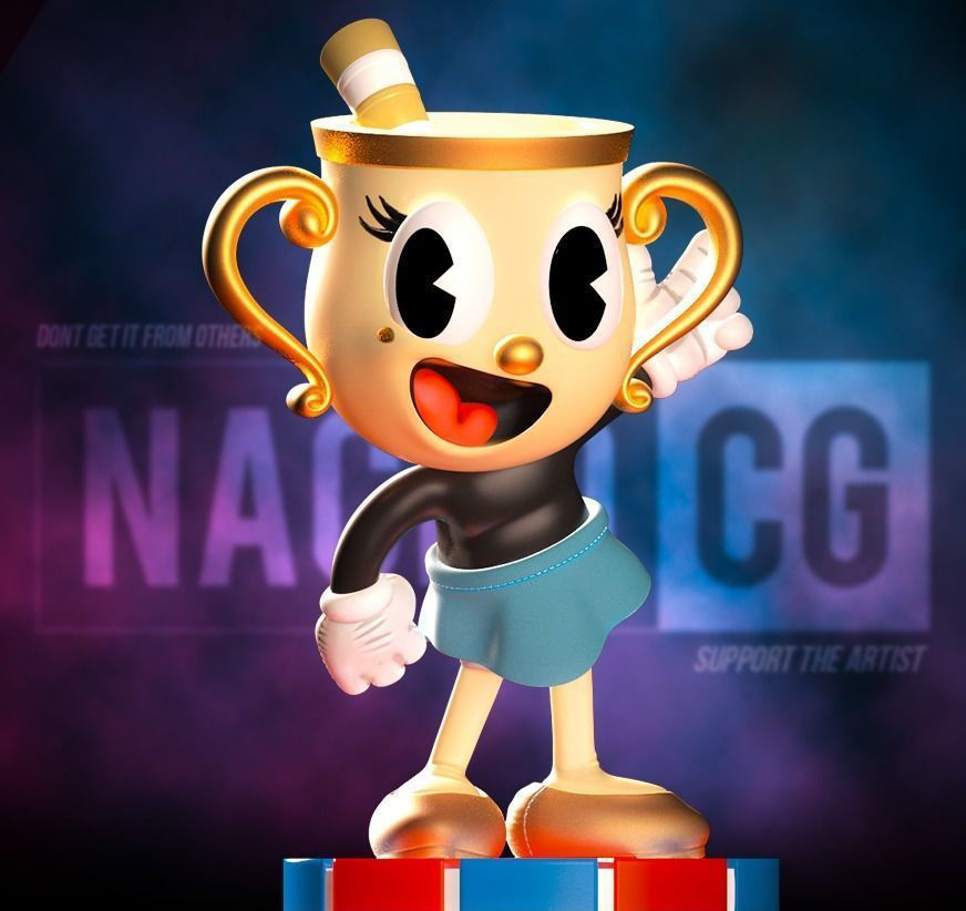 Fan Art - Ms Chalice - Statue 3D print model_1