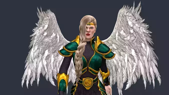 Angel Warrior Woman